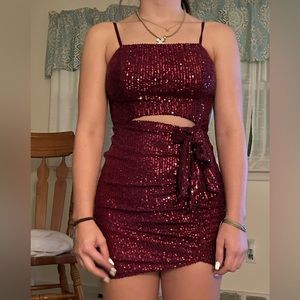 Short formal dress